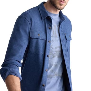 Buffalo David Bitton Men's Long Sleeve Button Down Blanket Shirt, Mirage - Image 6