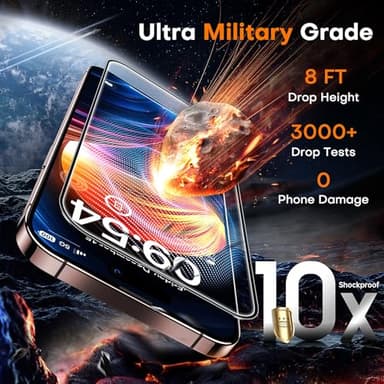 TOCOL for iPhone 16 Pro Max Screen Protector, 9H Hardness Military Grade Shatterproof HD Tempered Glass Full Coverage Easy Installation Case Friendly 2 Pack - Image 3