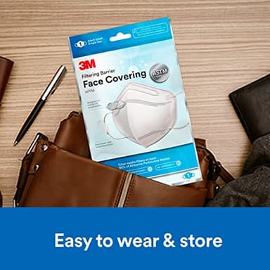 3M™ Filtering Barrier Face Covering, AFFM-5, One Size, 5-Pack - Image 10