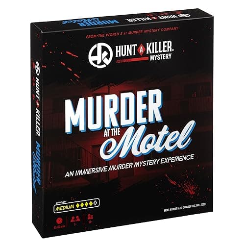 Hunt A Killer Murder at The Motel - an Immersive Murder Mystery Experience - for True Crime Fans with Evidence & Puzzles - Solve Crimes at Date Night or Family Game Night - Age 14+ - Image 1
