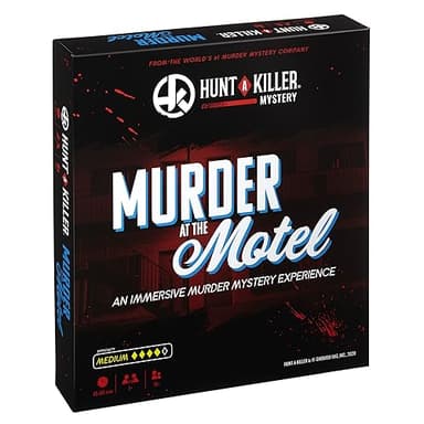 Hunt A Killer Murder at The Motel - an Immersive Murder Mystery Experience - for True Crime Fans with Evidence & Puzzles - Solve Crimes at Date Night or Family Game Night - Age 14+ - Image 1