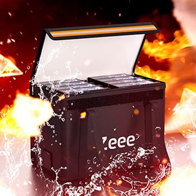 Zeee Lipo Battery Bag Fireproof Explosionproof Safe Bag Extra Large Capacity Lipo Battery Storage Guard Safe Pouch for Charge & Storage(14.17 * 7.87 * 9.84in) - Large Size - Image 5