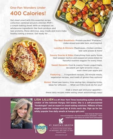 Hungry Girl Sheet Pan Cookbook: One-Pan Wonders Under 400 Calories - Image 2