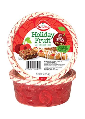 Paradise Red Cherry Halves, 8 Ounce - Image 1