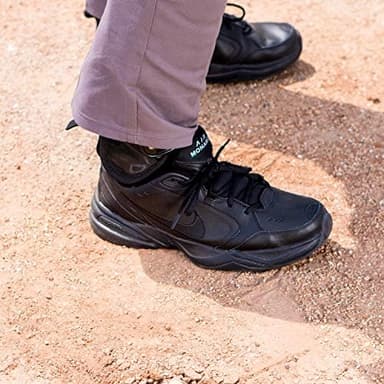 Champion Sports Umpire Leg Guards: Double Knee Umpire’s Shin Guard with Wings for Baseball & Softball - 16.5" Umpiring Shin Pads for Adults - Black - Image 6