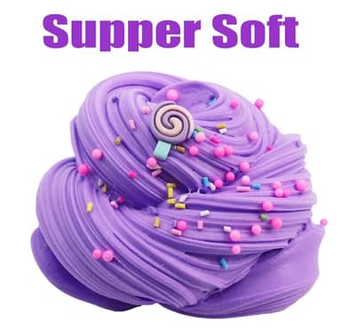 Butter Slime Kit 11 Pack Party Favors for Kids, Colorful Stress Relief Toy for Girls Boys, Easter Filling Stuffers, Christmas Stocking Stuffers - Image 4