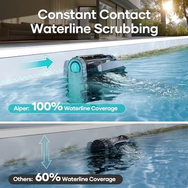 AIPER Scuba X1 and Surfer S2, Complete Comprehensive Pool Care (Floor, Wall, Waterline and Pool Surface), Ideal for In-Ground Pool up to 2150 sq.ft - Image 3