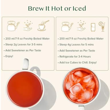 VAHDAM, Darjeeling Tea Leaves From Himalayas 340g (170+ Cups) Pure Unblended Darjeeling Black Loose Leaf Tea | Packed & Shipped Direct From Source In India - Image 6