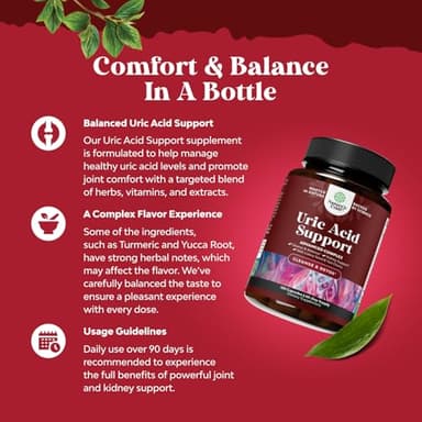 Green Coffee Bean Extract for Uric Acid Cleanse & Detox - Green Coffee Beans with Turmeric, Tart Cherry & Celery Seed for Adults - Daily Uric Acid Flush for Joints Support & Kidney Cleanser – 120 Ct - Image 3
