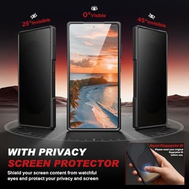 TONGATE for Samsung Galaxy S24 Ultra Case Compatible with MagSafe, [Ring Stand & Camera Cover Kickstand] Drop Shockproof Rugged Protection Phone Case for S24 Ultra with Screen Protector 6.8", Green - Image 3