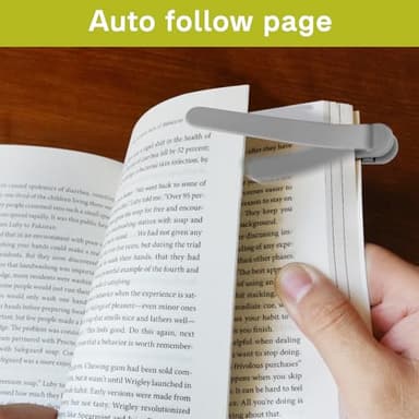SMUK 3 Pieces Silicone Bookmark, Unique Automatic Bookmarks for Book Lovers Reading Women Men Teens Teachers, Book Mark Book Page Keeper Reading Gifts for Reading Lovers - Image 2