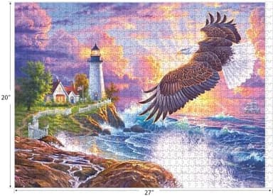 Roseart - Puzzle Collector- The Guiding Light - 1000 Piece Jigsaw Puzzle for Adults - Image 5