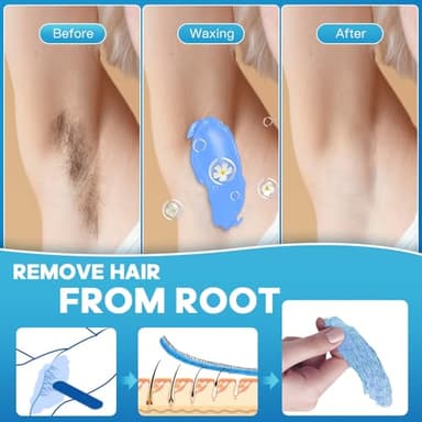 Bestidy Wax Beads, Bagged 500g/1.1lb/17.6oz, Waxing beans for Hair Removal, Women Men, Home Waxing for All Body and Brazilian Bikini Areas (500g) - Image 2