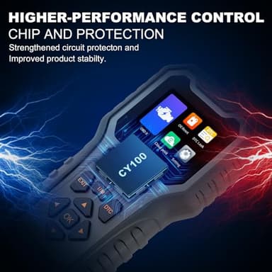 Vehpow OBD2 Scanner, Professional Code Readers for Check Engine Light/Oil Light Reset, OBD 2 Scanner Diagnostic Tool, Fast and Accurate Scan Tools for Car 1996+, 2.8'' Color Screen - Image 8