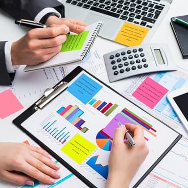 (36 Pack) Sticky Notes 3x3 in Post, 9 Bright Colors Self-Stick Note Pads it, Strong Adhesive, Easy to Post for Home, Office, Notebook - Image 4