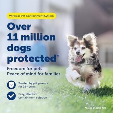 PetSafe Wireless Pet Containment System - Original Wireless Electric Fence for Dogs - Covers Up to 1/2 Acre - for Pets 8lb+ - Image 2