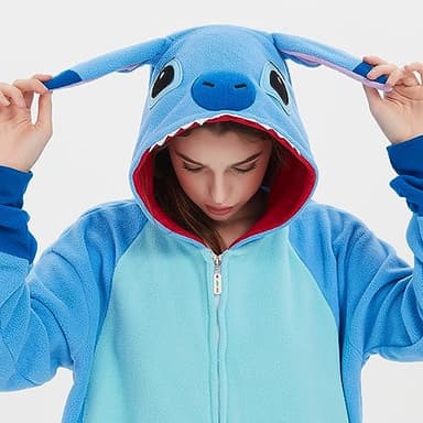 MAJ&COS Onesie Animal Women Men Adult Pajamas Halloween Cosplay Costume Unisex Onesies - Image 8