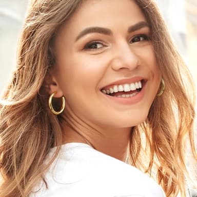 Adoyi Gold Hoop Earrings Set for Women Girls Trendy 14K Plated Gold Hoops Small Chunky Earrings Twisted Huggie Ear ring Pack Lightweight 9 Pairs Jewelry Set for Valentines Mother's Day Birthday Gifts - Image 2