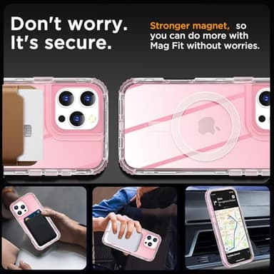 AICase for iPhone 16 Pro Case,Clear Built for MagSafe,3 in 1 Heavy Duty Drop Protection Rugged Shockproof/Drop/Dust Proof 3-Layer Protective Durable Magnetic Phone Cover for iPhone 16 Pro 6.3"_1 - Image 3