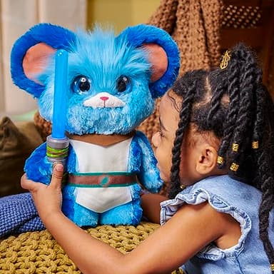 Star Wars: Young Jedi Adventures Jabberin' Jedi Nubs, Electronic Plush, Lights & Sounds, Toys, Preschool Toys for 3 Year Old Boys & Girls - Image 9