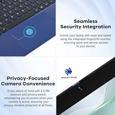 NIMO 15.6 FHD-Laptop, 8 cores Intel i5-12450H 32GB RAM 1TB SSD (Beat AMD R5 5500U,up to 4.4 GHz) 100W Type C IPS Business Laptop-Computer with Backlit Keyboard Fingerprint WiFi6 Win 11 - Image 7