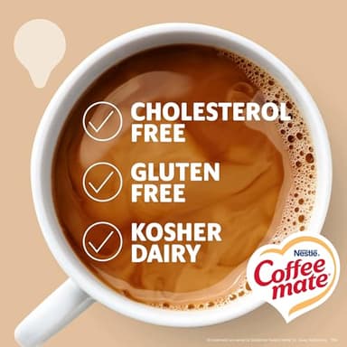 Nestle Coffee mate Coffee Creamer, Original, Liquid Creamer Singles, Non Dairy, No Refrigeration, 0.375 fl oz Tubs (Pack of 180) - Image 3