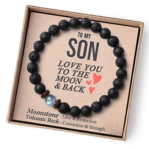 THEMEROL Teens Boys Gift Ideas Teenage Kids Him Men Bracelets Beaded Son 12 14 16 18 Year Old Birthday Cool Unique Christmas Stocking Stuffers Confirmation Valentines Day Easter Basket Graduation - Image 1