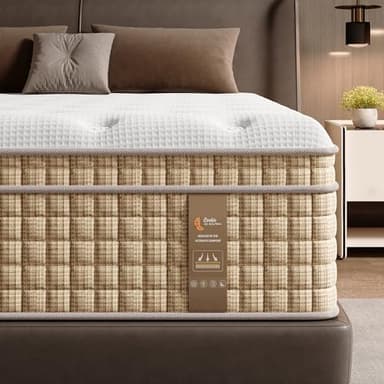 BedStory Queen Mattress Hybrid 14 Inch Plush Mattresses Gel Memory Foam & Pocket Spring Bed for Back Pain Relief, Fiberglass-Free, CertiPUR-US - Image 5