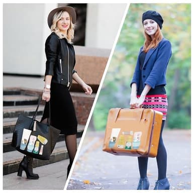 12 Pack Multi Sizes Silicone Bottle Covers Travel Essentials for Women, 2025 Cruise Ship Essentials, Travel Size Toiletries,Travel Accessories Must Have, Travel Gadget, Elastic Sleeves for leak proof - Image 8