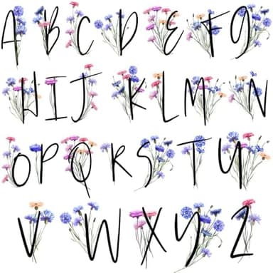 Ship Next Day, Custom Jewelry Boxes for Traveling, Personalized Jewelry Case with Flower Initial, 2025 Christmas Stocking Stuffer Gifts for Teen Girls, Birthday Gifts for Mom - Image 6