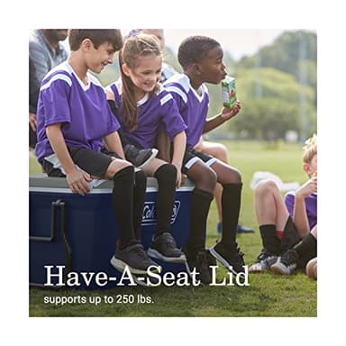 Coleman Classic Series Insulated Portable Rolling Cooler with Wheels, Leak-Resistant Outdoor Hard Cooler Keeps Ice up to 5 Days, 100-Quart - Image 6