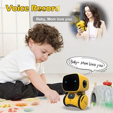 KaeKid Robots for Kids, Interactive Smart Robotic with Touch Sensor, Voice Control, Speech Recognition, Singing, Dancing, Repeating and Recording, Robot Toy for 3 4 5 6 7 8 Year Old Boys Girls - Image 7