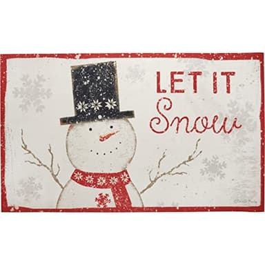Primitives by Kathy Decorative Rug - Let It Snow - Image 1