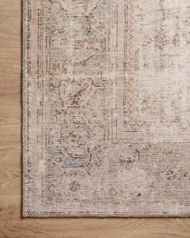 Loloi Amber Lewis Georgie Collection GER-02 Ocean/Sand 10'-0" x 14'-0", .19" Pile Height, Area Rug - Image 7