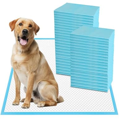 Boscute XXL Thicken 6 Layers Heavy Absorbent 30"x36" Pet Training Dog Pee Pads, Extra Large Polymer Leak-Proof Quick Dry Puppy Pee Pads, Disposable Pee Pads for Dogs Cats Rabbit - Image 1
