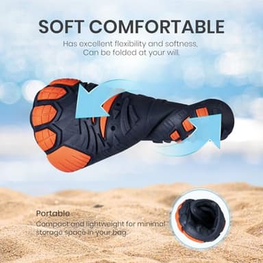 SEEKWAY Barefoot Water Shoes for Kids - Wide Toe Box and Quick-Dry Sand Shoes Toddler for Hiking Swim Beach Pool Kayak Sport Accessories, Camping Essentials Non-Slip for Boys Girls Sizes - Image 4