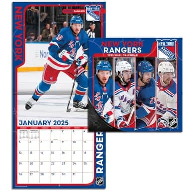 TURNER SPORTS New York Rangers 2025 Mini Wall Calendar (25998040622) - Image 2