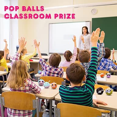 KissFree 18 PACK Animal Pop Balls Party Favors for Kids,3D Pop Balls Fidget Toys,Birthday Gifts for Boys & Girls,Goodie Bag Stuffers,Pinata Stuffers,Carnival Prizes,Treasure Box Toys,Kids Prizes - Image 8