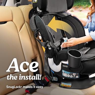 Graco Turn2Me 3-in-1 Convertible Car Seat, Rotating Seat feature, with Rear-Facing, Forward-Facing and Highback Booster options in Cambridge - Image 4