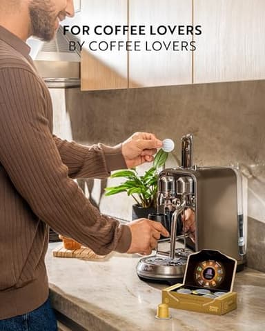ROSSO CAFFÈ 120 Espresso Coffee Pods for Nespresso Original Machines, Premium Capsules, Variety Value Pack 6 Flavors, Rich Breakfast to Intense Roasts - Image 7