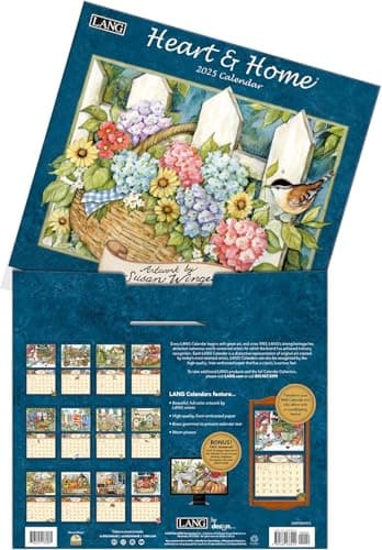 Lang, Heart and Home by Susan Winget 2025 Wall Calendar - Image 4