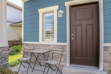 CORAMDEO Outdoor Wall Porch Light, Wall Sconce for Porch, Patio, Deck and More, E26 Medium Base Socket, Suitable for Wet Location, White Powder Coat Cast Aluminum with Beveled Glass 2 Pack - Image 7