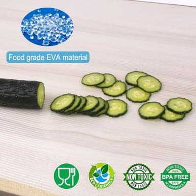 Shelf Liner, Non-Slip Cabinet Liner, Washable Oil-Proof for Kitchen Cabinet, Shelves, Refrigerator, Storage, Desks, 12 Inches x 20 FT, Non Adhesive Drawers - Image 6