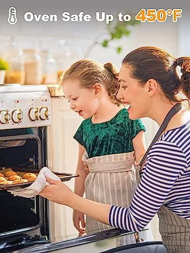 SMARTAKE 200 Pcs Parchment Paper Baking Sheets, 12x16 Inches Non-Stick Precut Baking Parchment, for Baking Grilling Steaming Bread Cup Cake Cookie and More (Unbleached) - Image 2