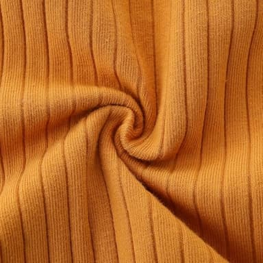 Fullfamous Baby Infant Girl Pants Cotton Ribbed 5 Pack Leggings Clothing Outfits Clothes Black/White/Navy/Pink/Mustard Yellow 6-12 Months - Image 7