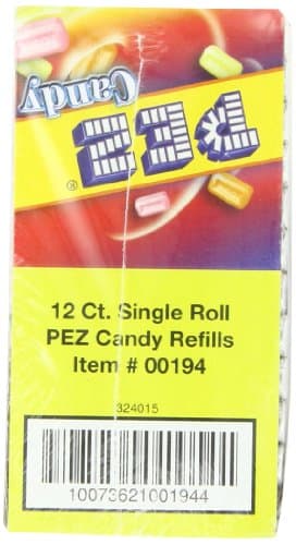 PEZ Original Fruit Candy Refills, 6-Count Roll, 0.29 Ounce (Pack of 12) - Image 6