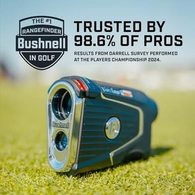Bushnell Pro X3+ Golf Rangefinder with Wind Speed and Direction,1300 Yard Range,7X Magnification, Pin Locking with Visual Jolt - Image 8