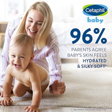 Cetaphil Baby Daily Lotion with Organic Calendula |Vitamin E | Sweet Almond & Sunflower Oils |13.5 Fl. Oz - Image 2