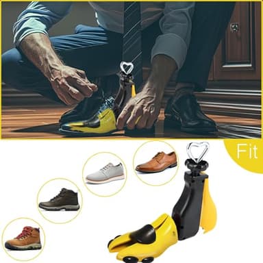 Boot Shoe Stretcher Men, Women Leather Boot Stretcher for Wide Feets, Adjustable Unisex Boot Wide Feet.(1 Piece, Men's 8-13, Women size 9-14) - Image 7