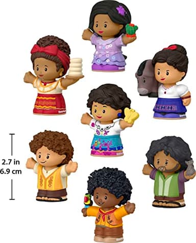 Fisher-Price Little People Toddler Toy Disney Encanto Figure Set, 7 Characters for Preschool Pretend Play Kids Ages 18+ Months - Image 5